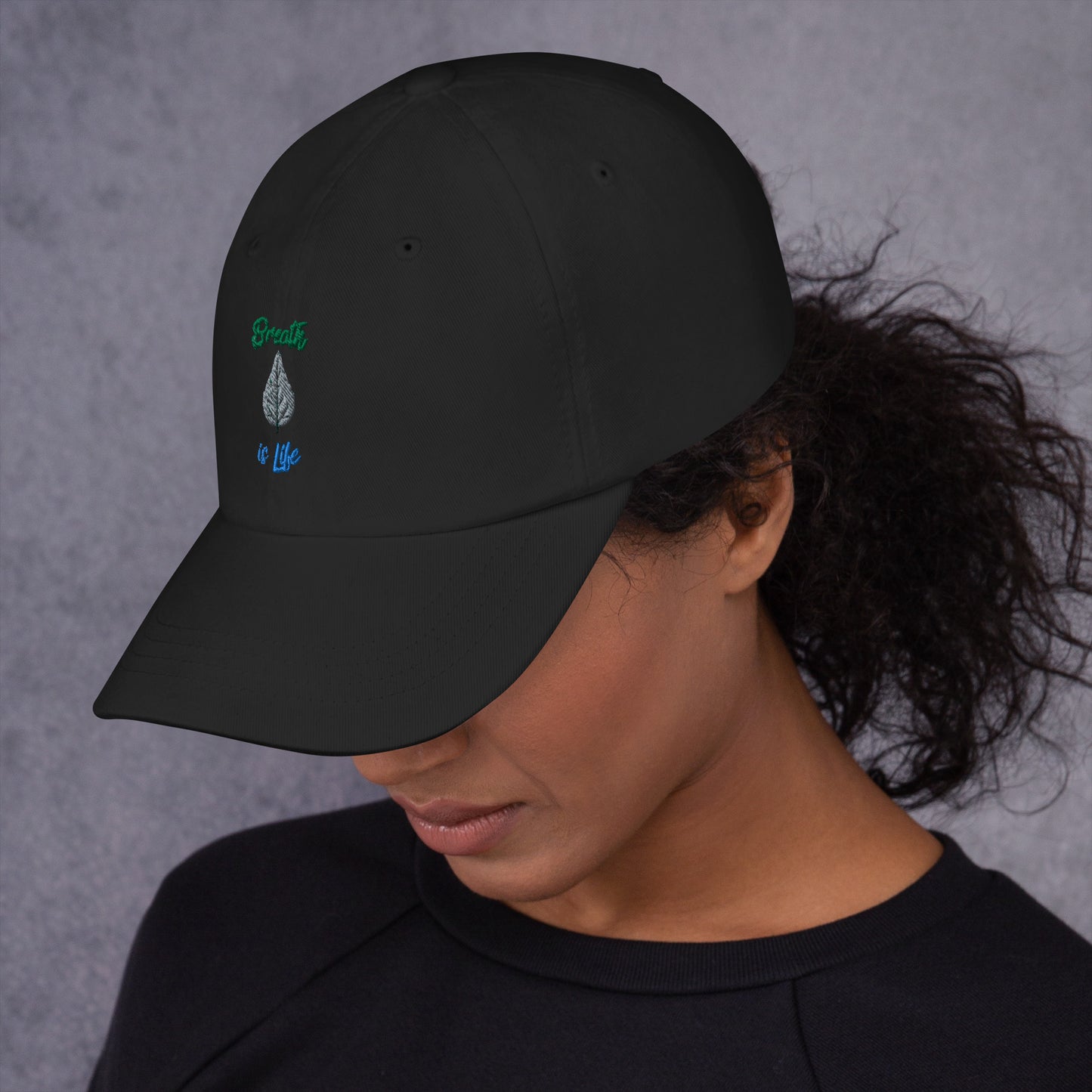 Breathe is Life - dad hat