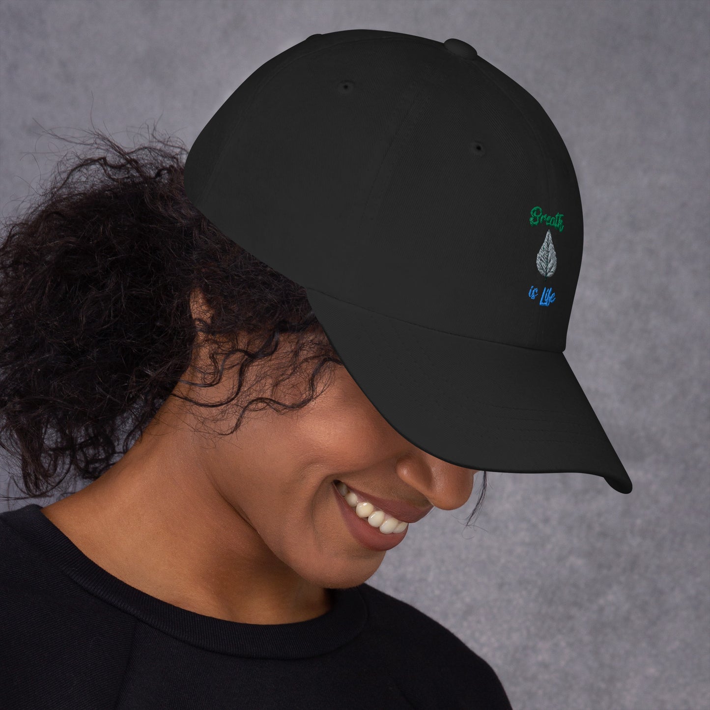 Breathe is Life - dad hat