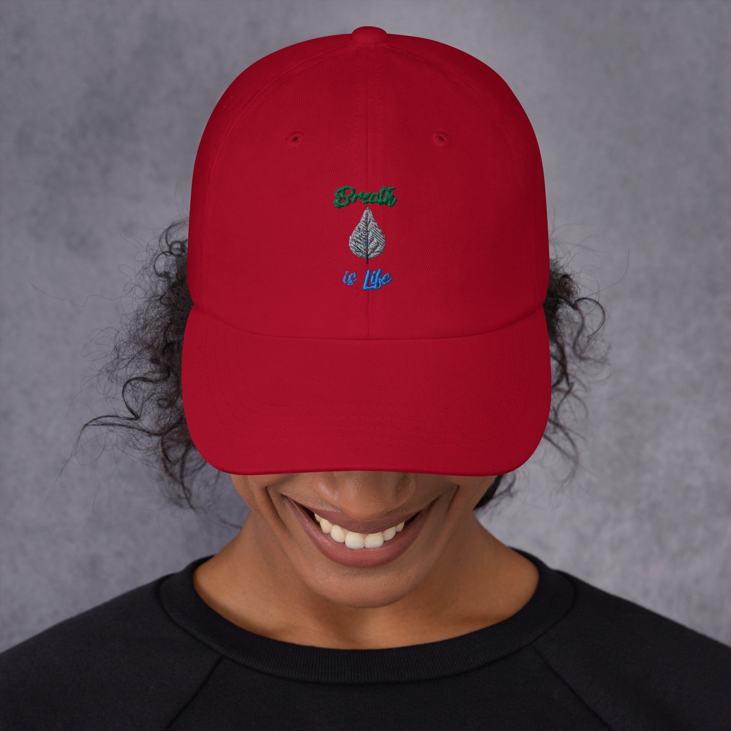 Breathe is Life - dad hat