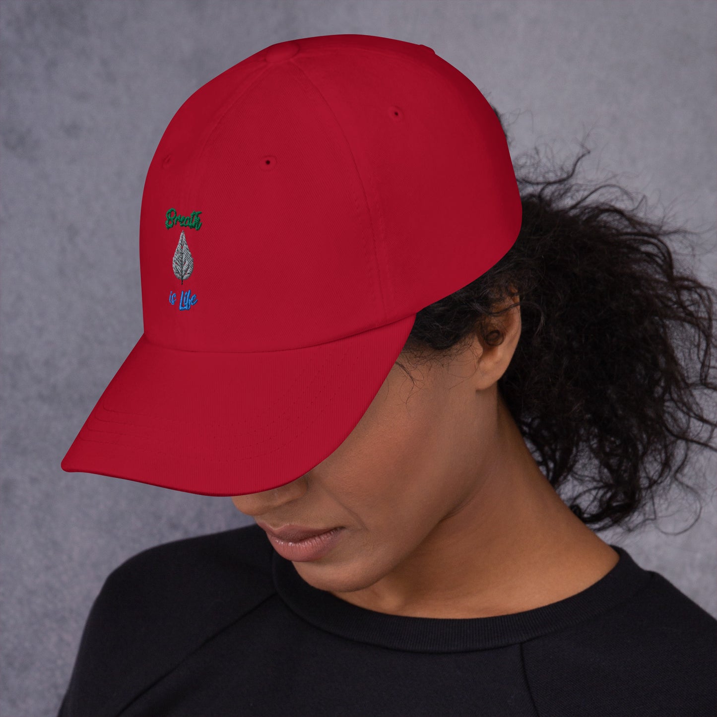 Breathe is Life - dad hat