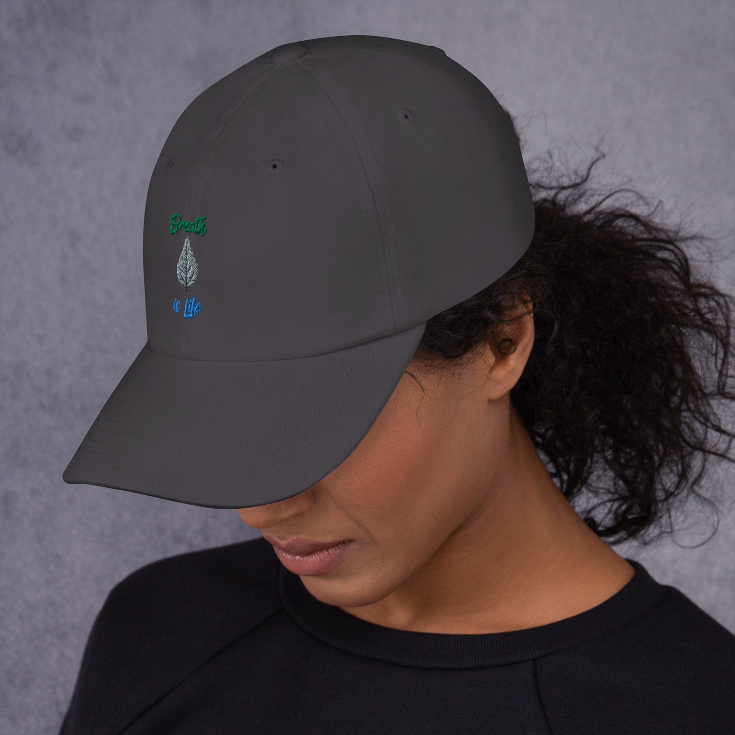 Breathe is Life - dad hat