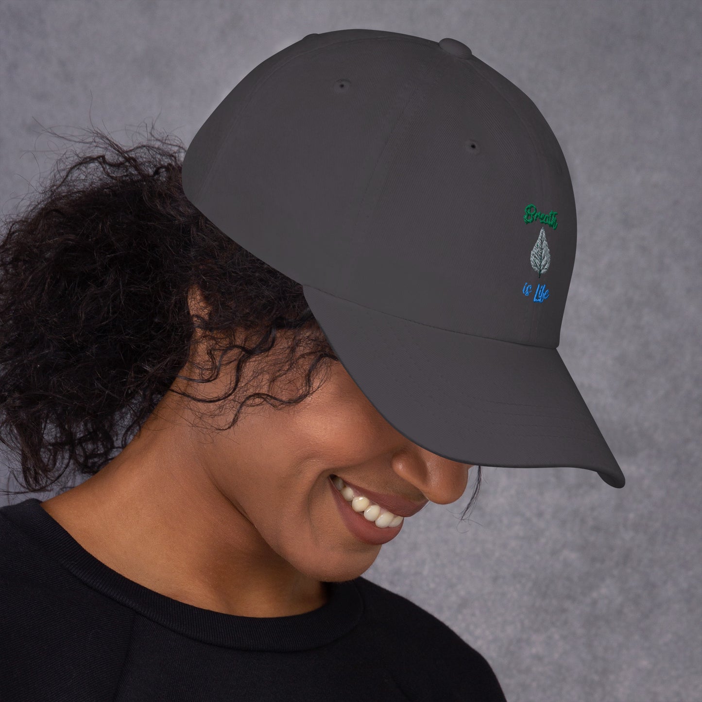 Breathe is Life - dad hat