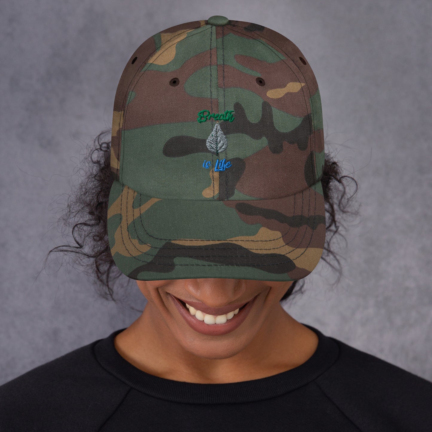 Breathe is Life - dad hat