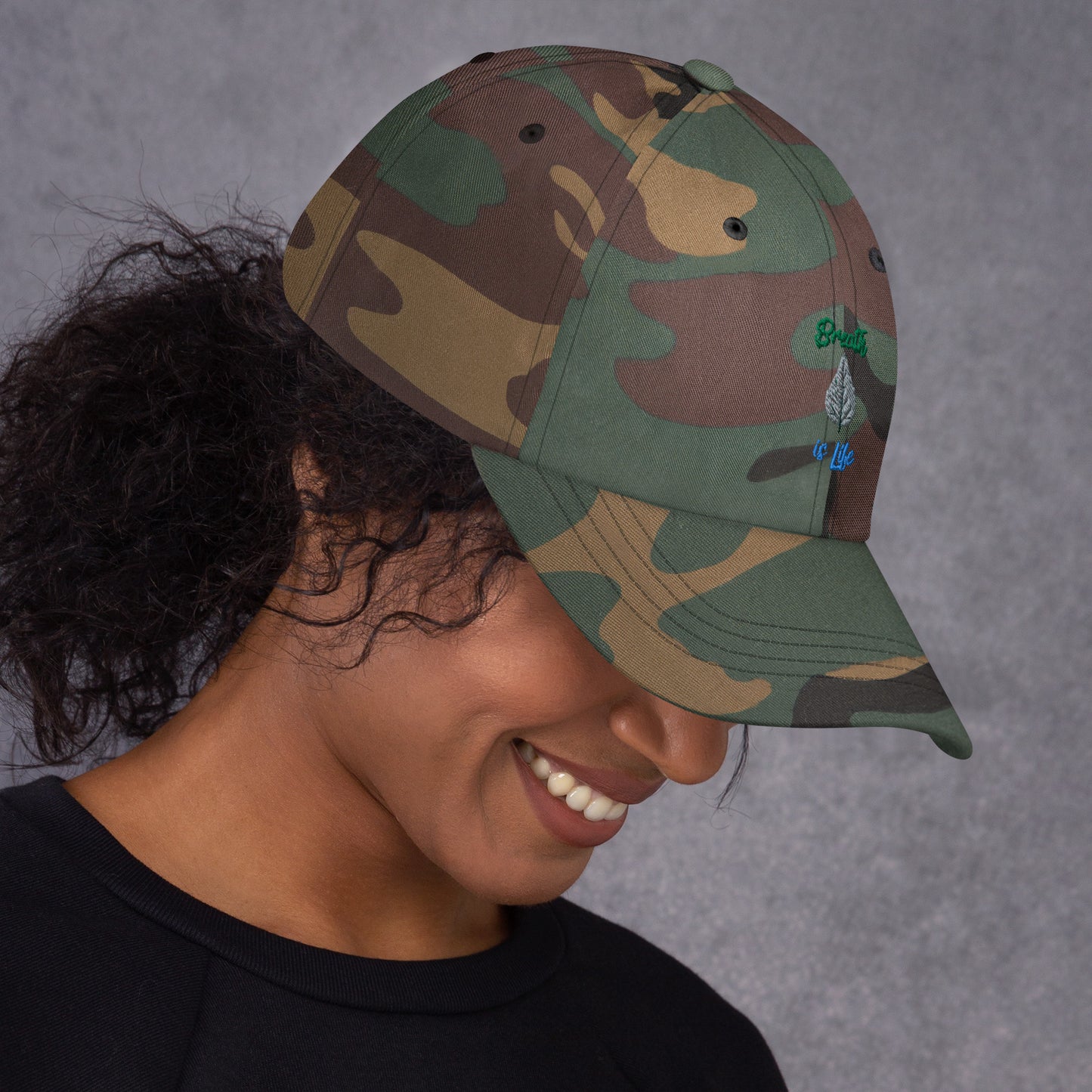 Breathe is Life - dad hat
