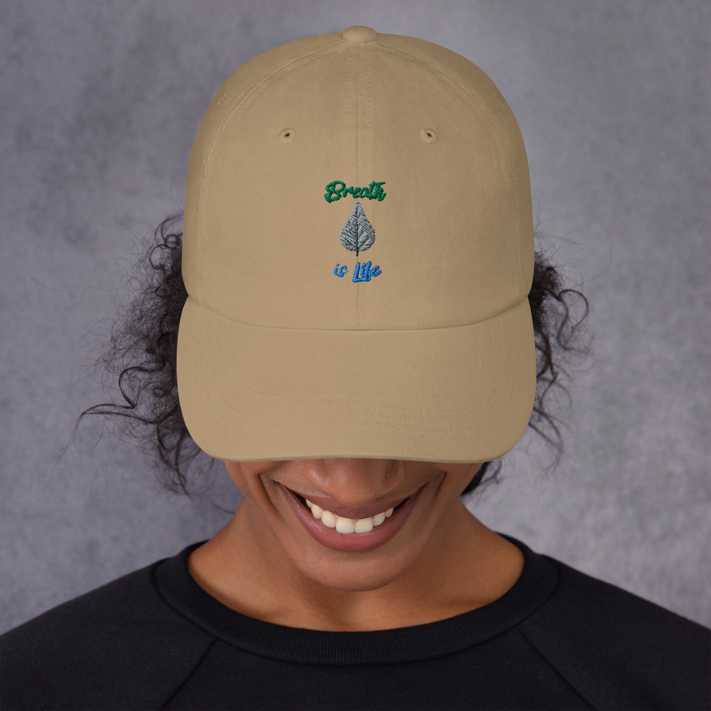 Breathe is Life - dad hat