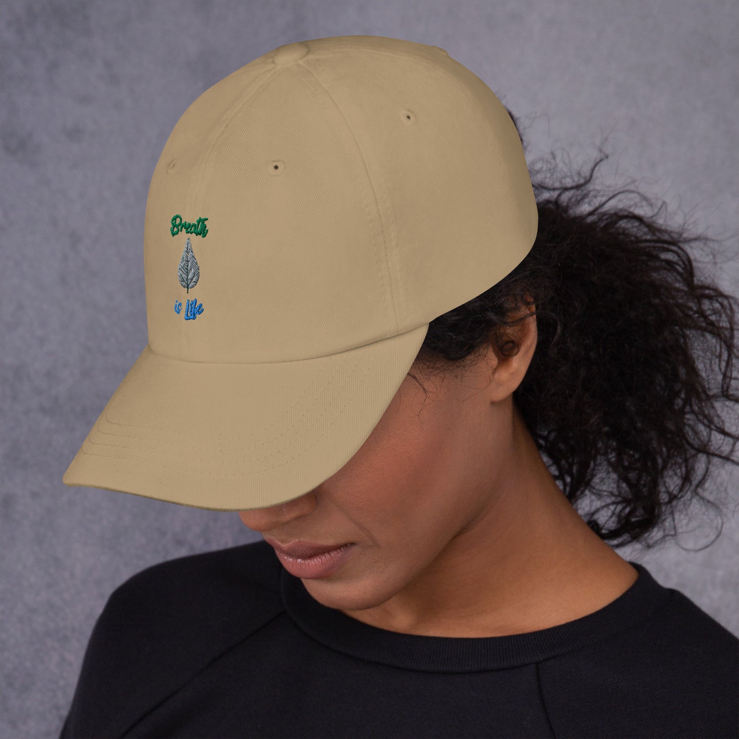 Breathe is Life - dad hat
