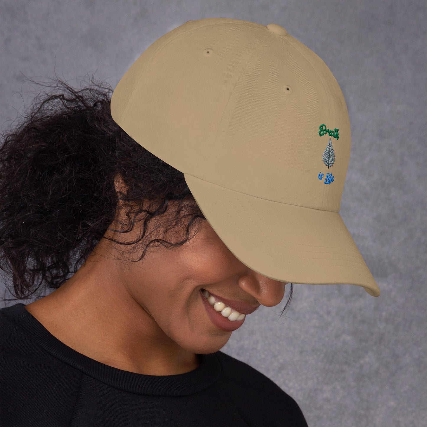 Breathe is Life - dad hat