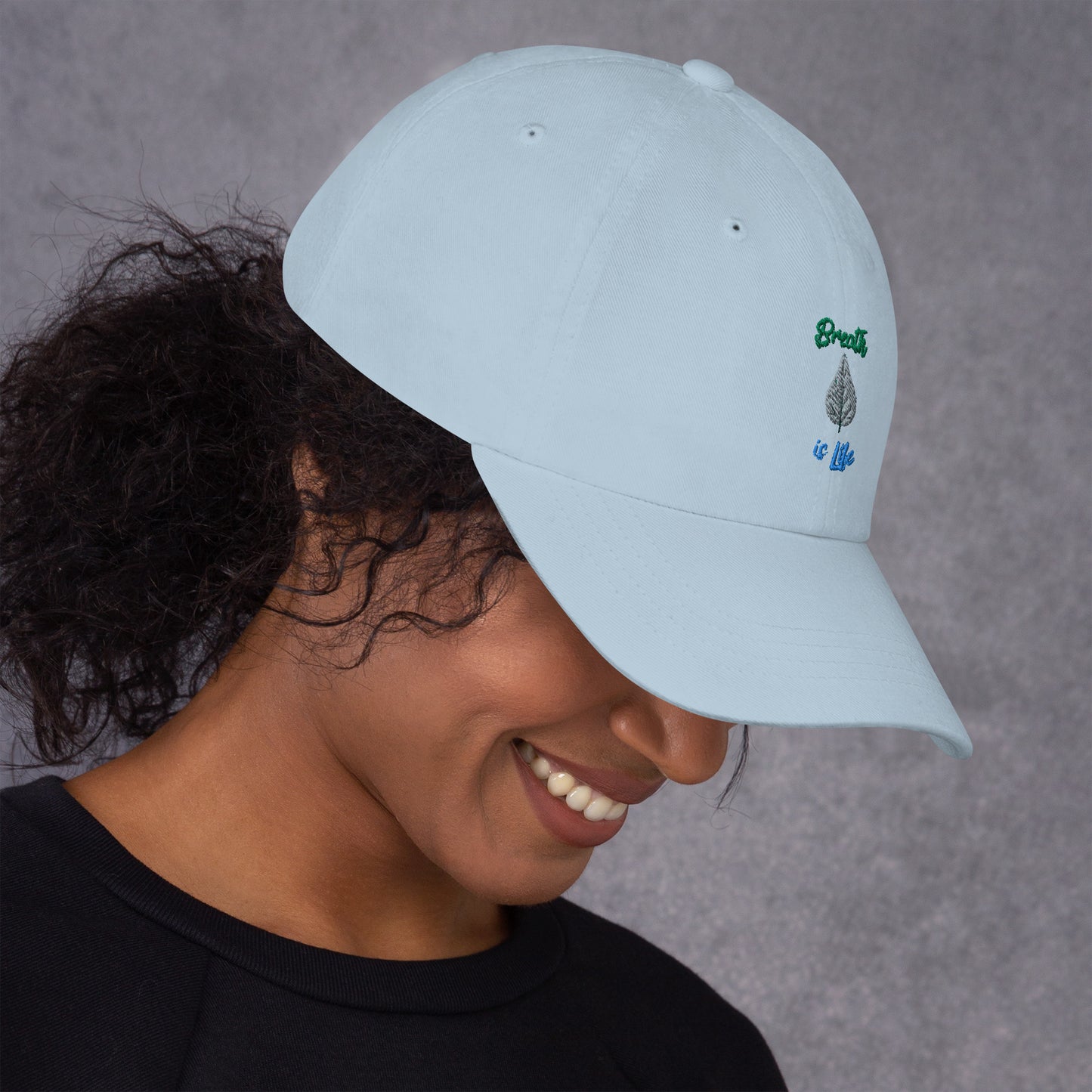 Breathe is Life - dad hat