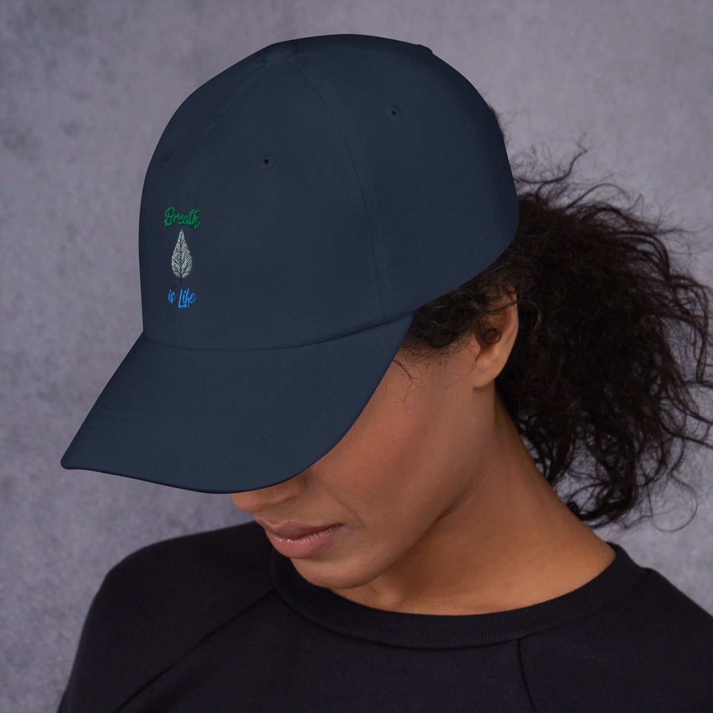 Breathe is Life - dad hat
