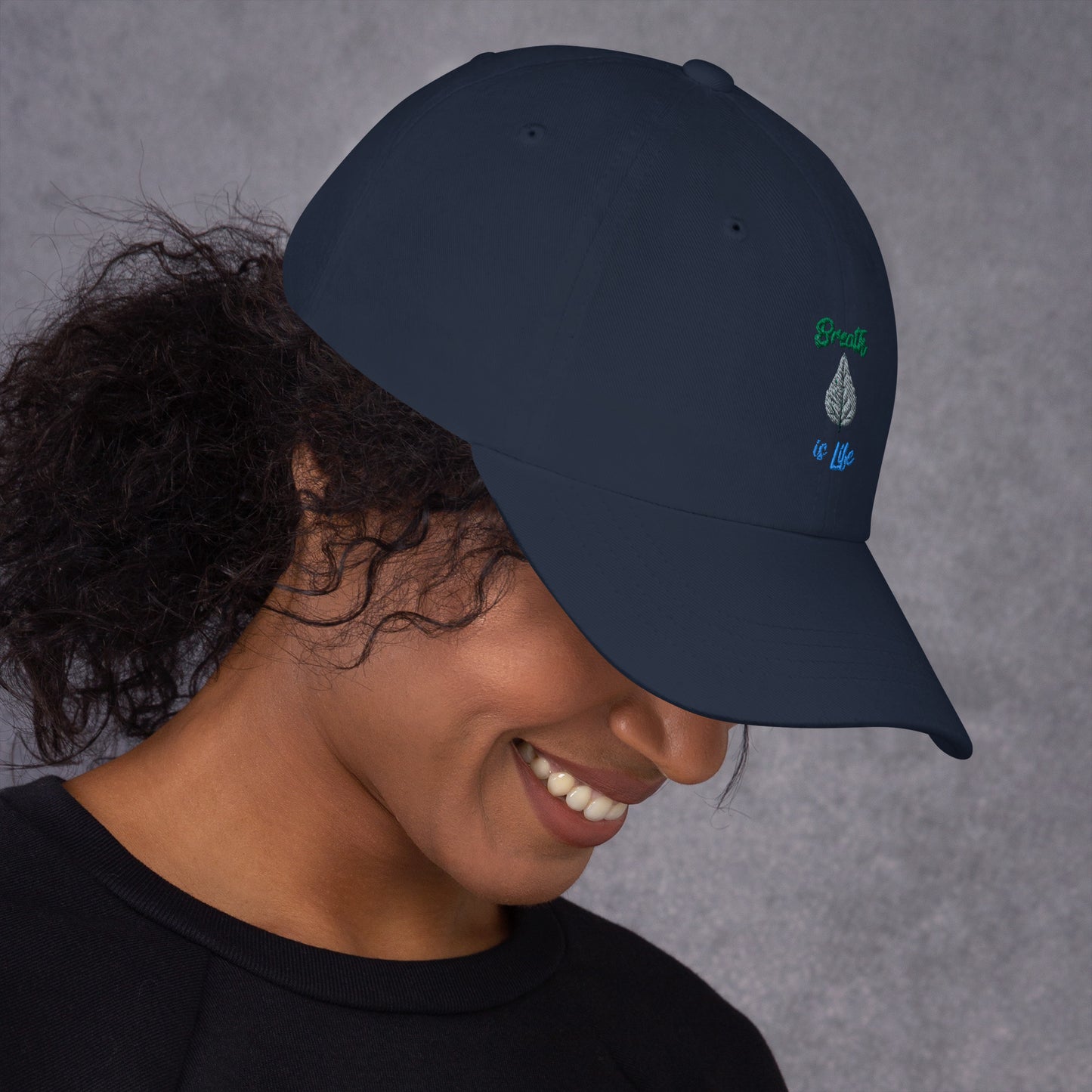 Breathe is Life - dad hat