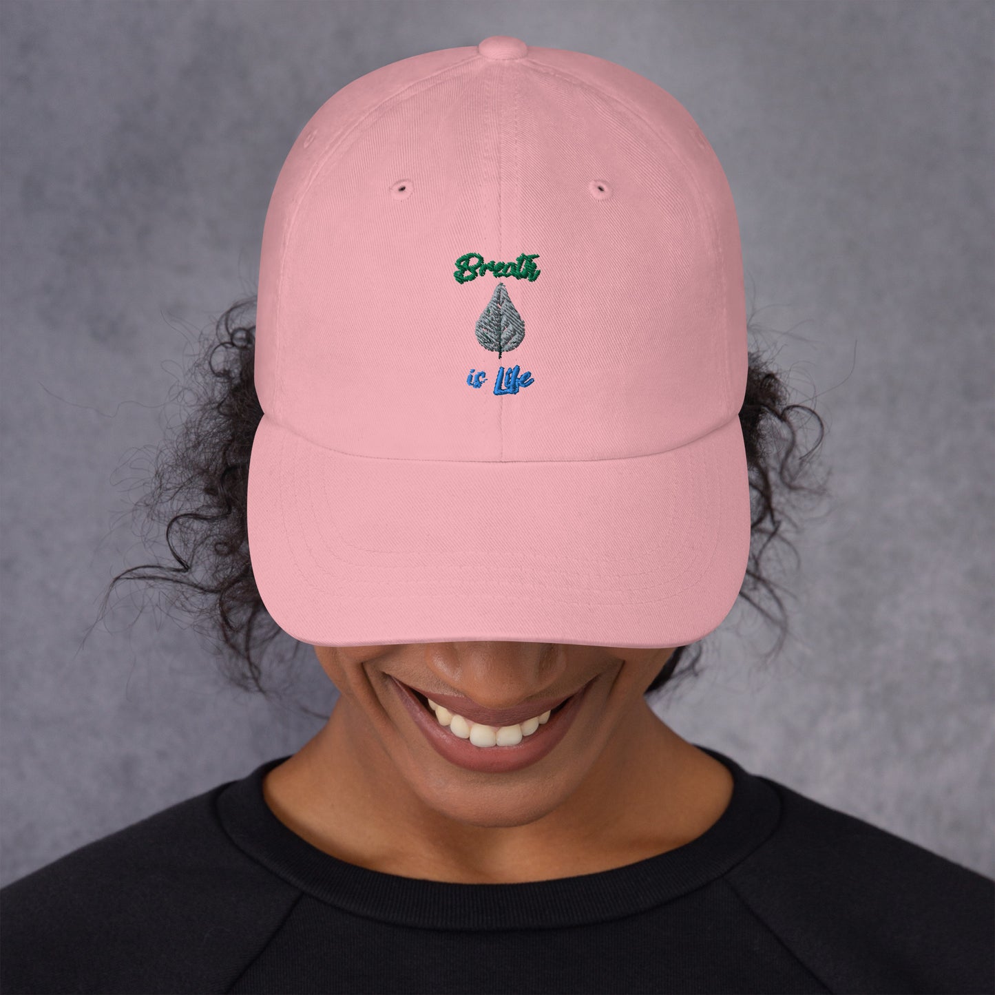 Breathe is Life - dad hat
