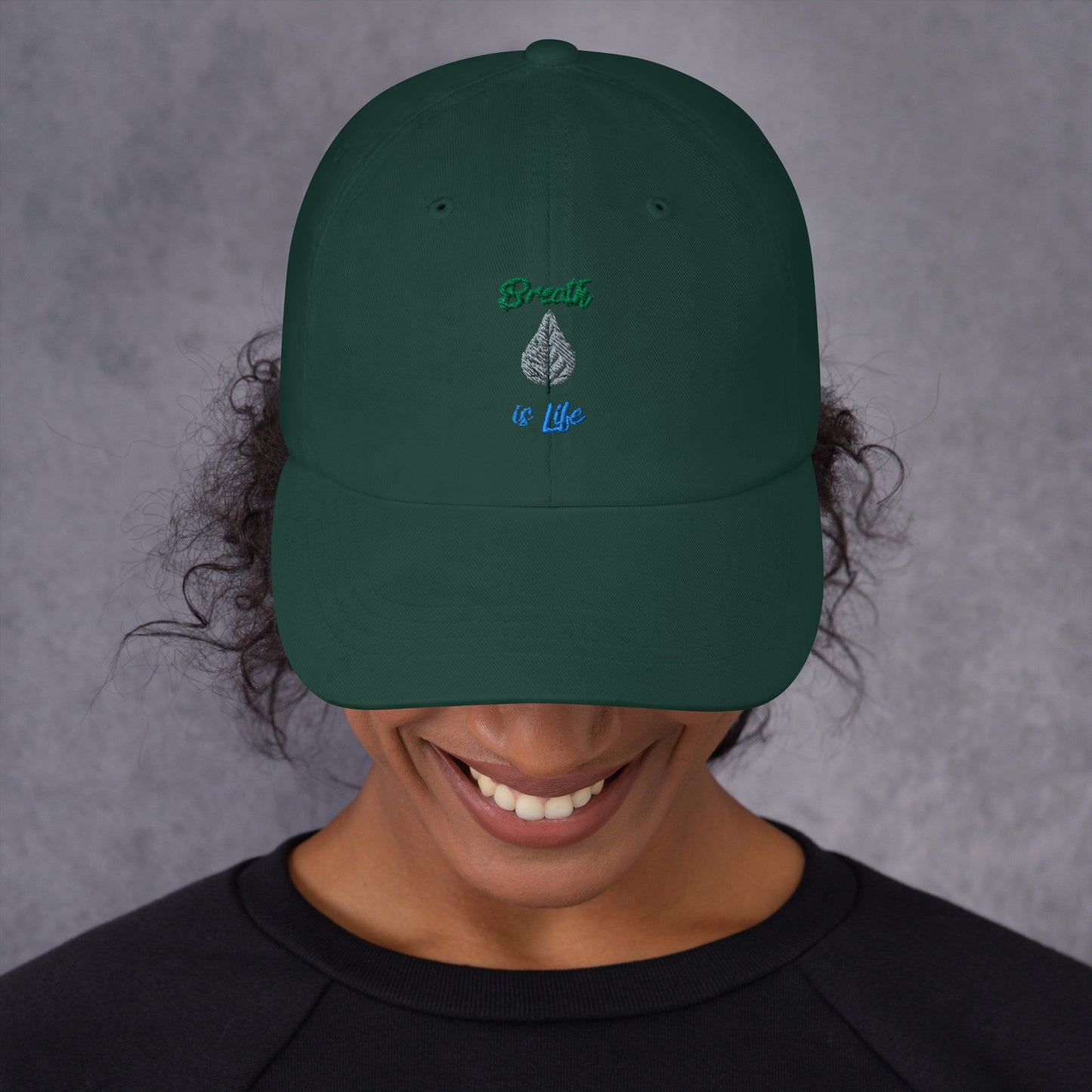 Breathe is Life - dad hat