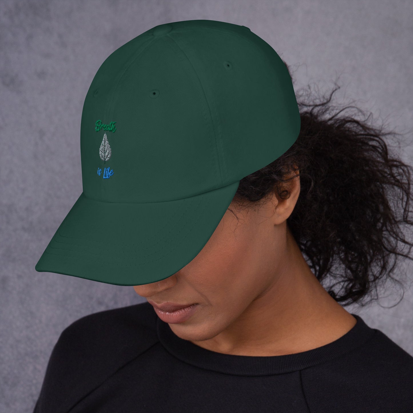 Breathe is Life - dad hat