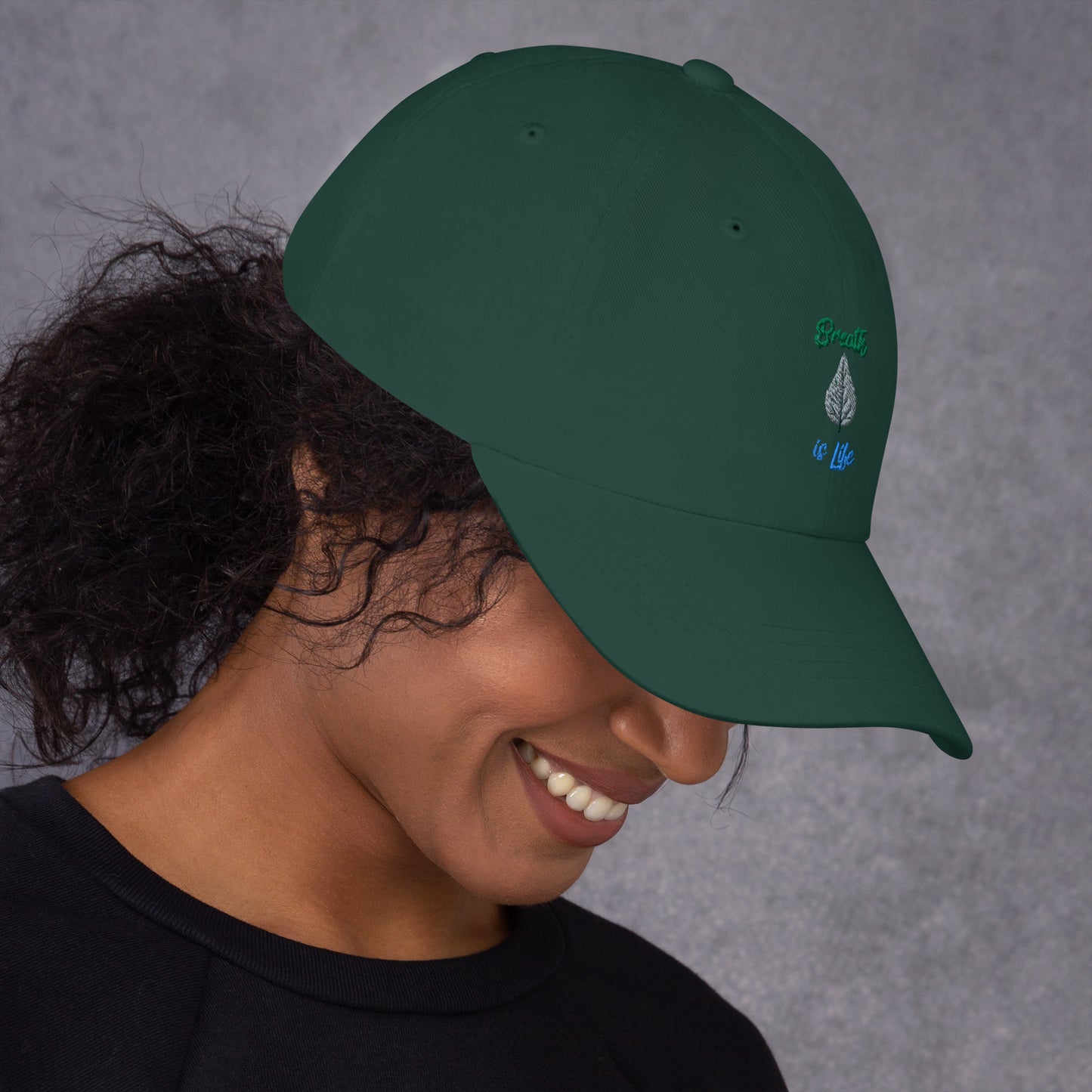 Breathe is Life - dad hat