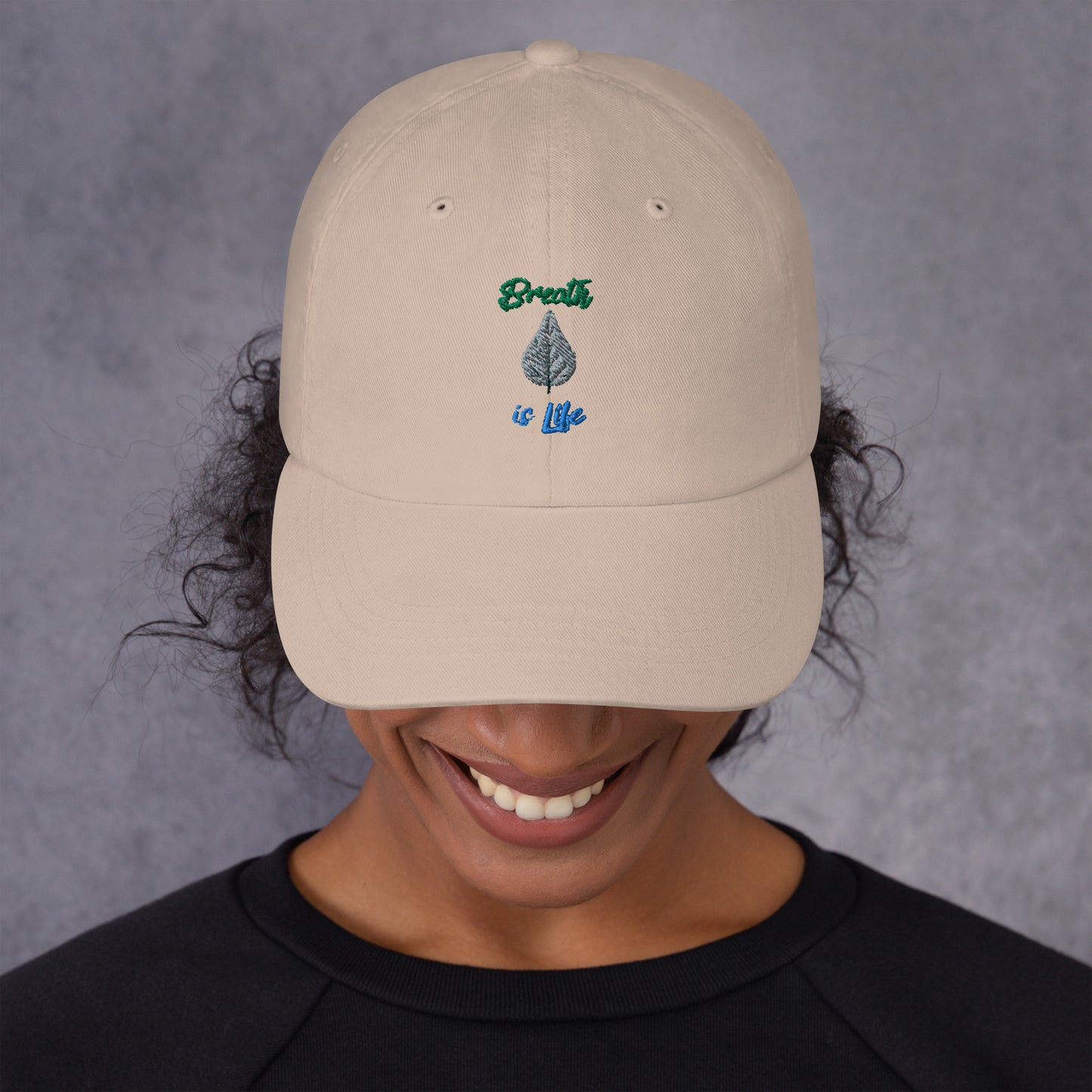 Breathe is Life - dad hat