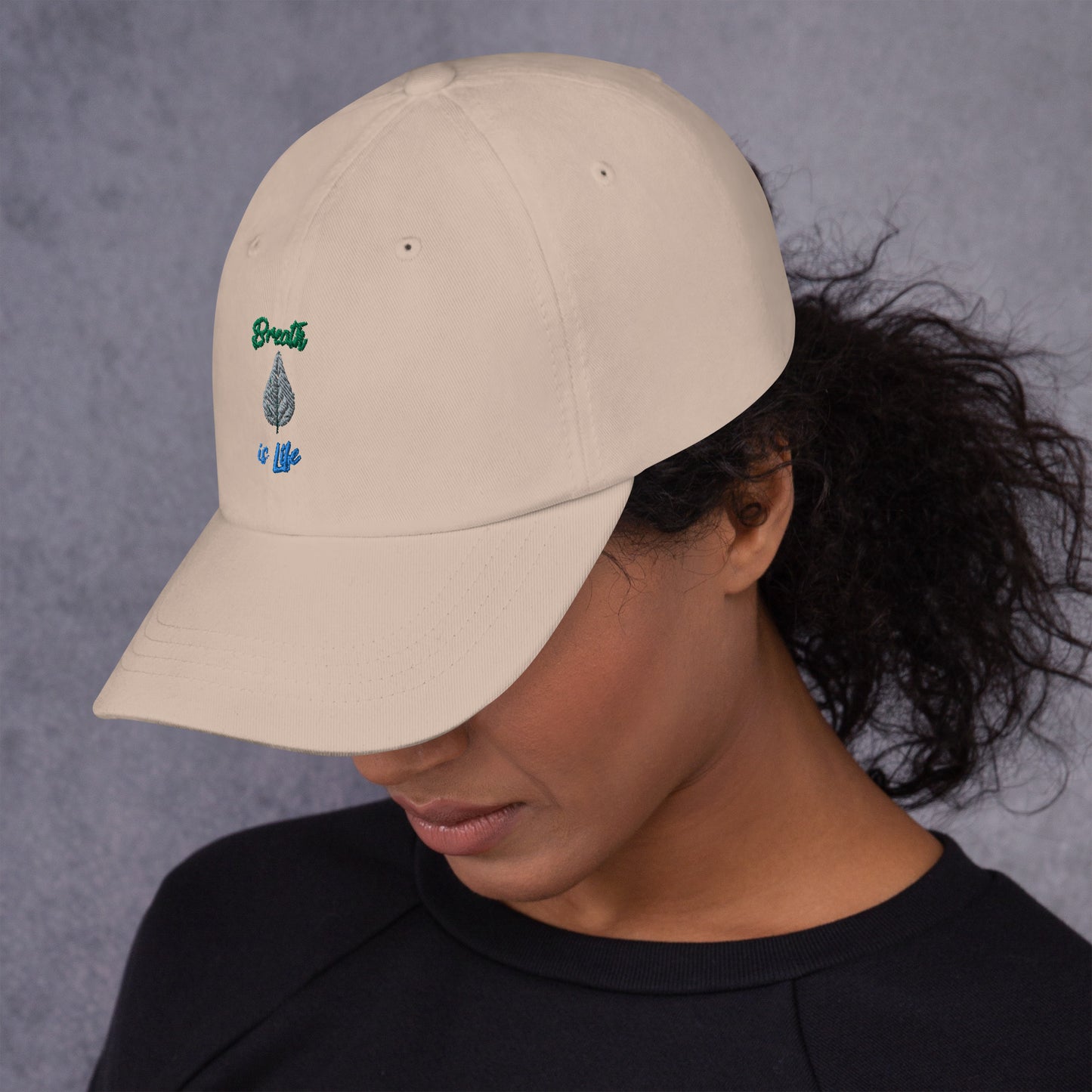 Breathe is Life - dad hat