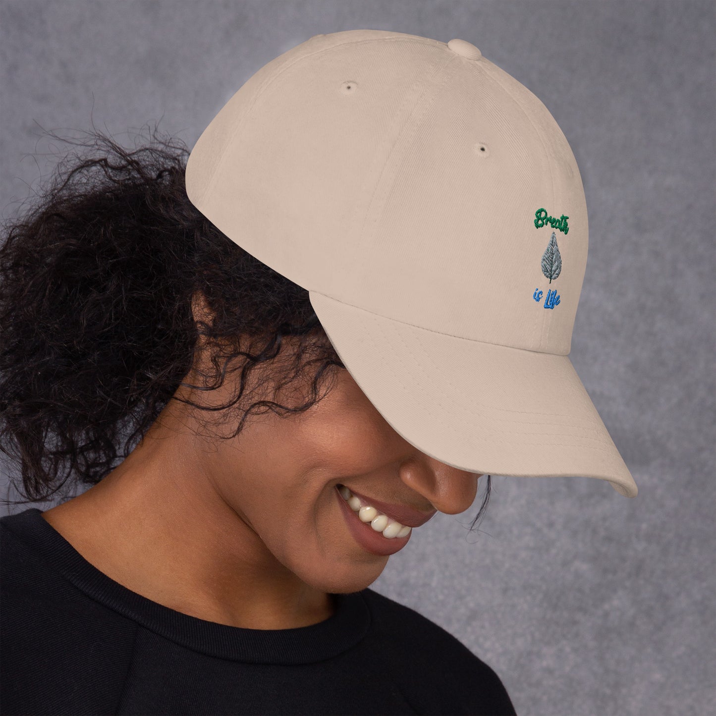 Breathe is Life - dad hat