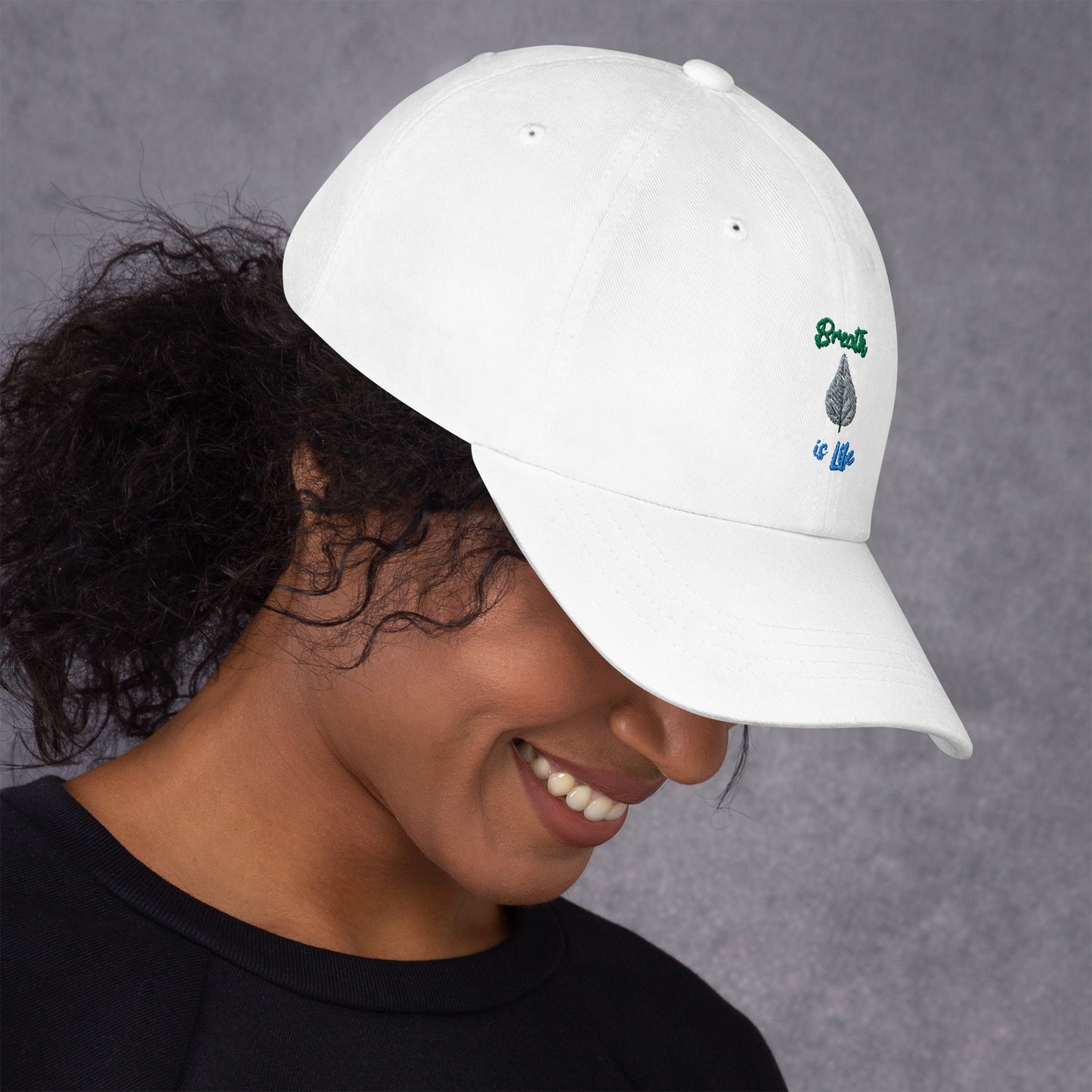 Breathe is Life - dad hat