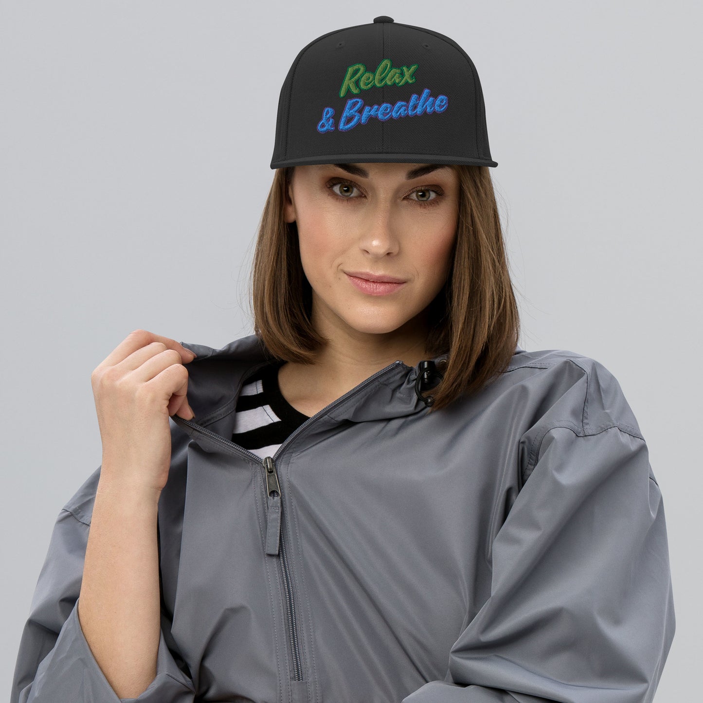 Relax & Breathe - Snapback Hat