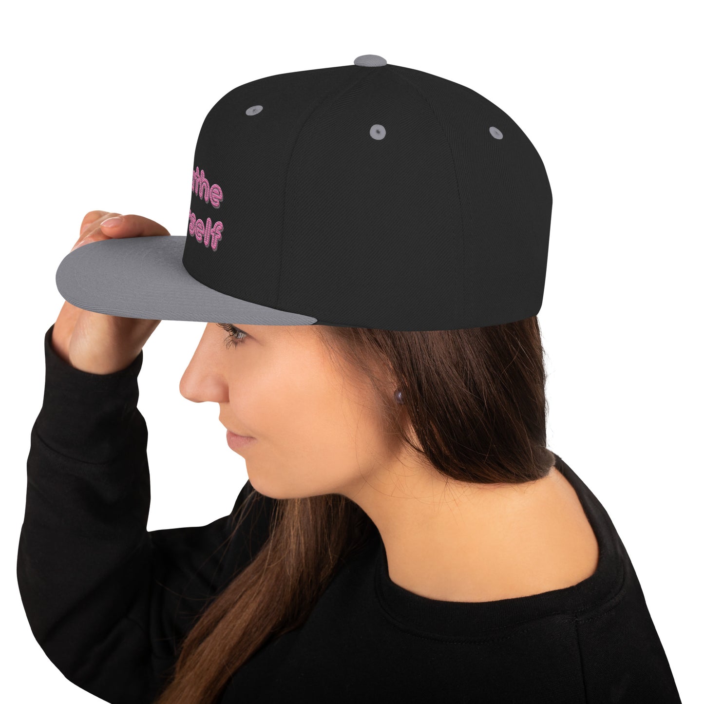 Go breathe yourself - Snapback Hat