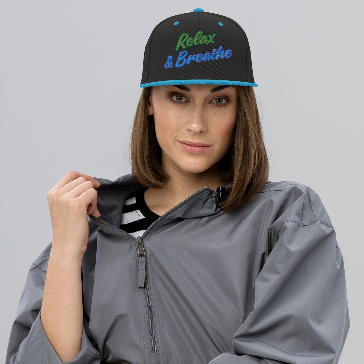 Relax & Breathe - Snapback Hat