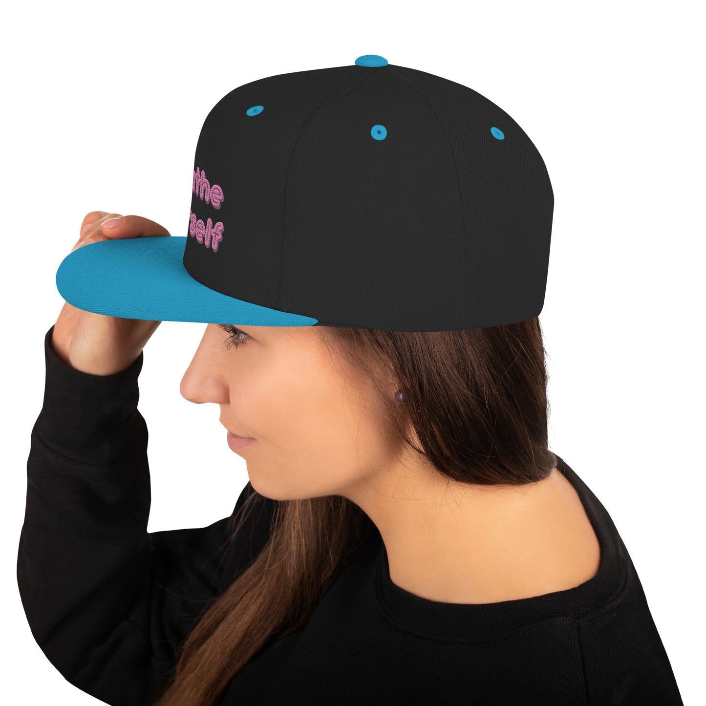 Go breathe yourself - Snapback Hat