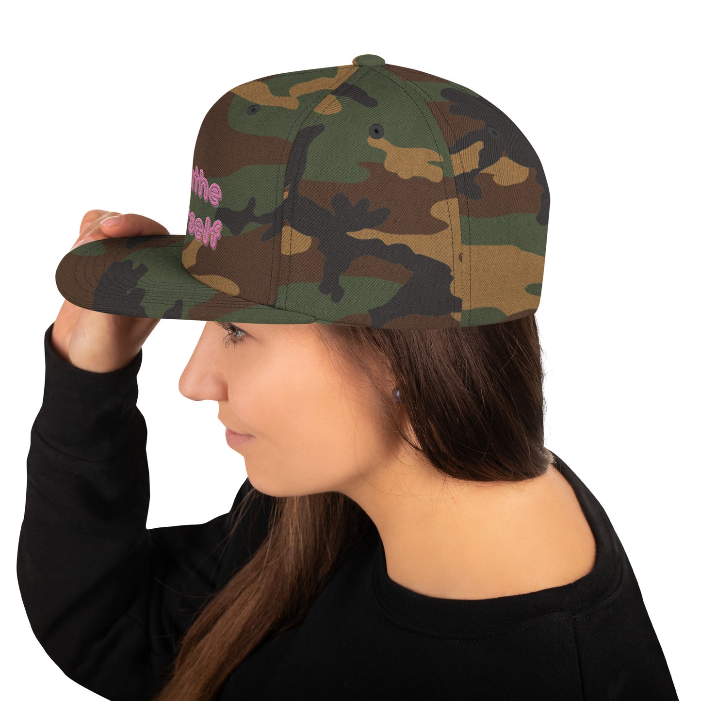 Go breathe yourself - Snapback Hat