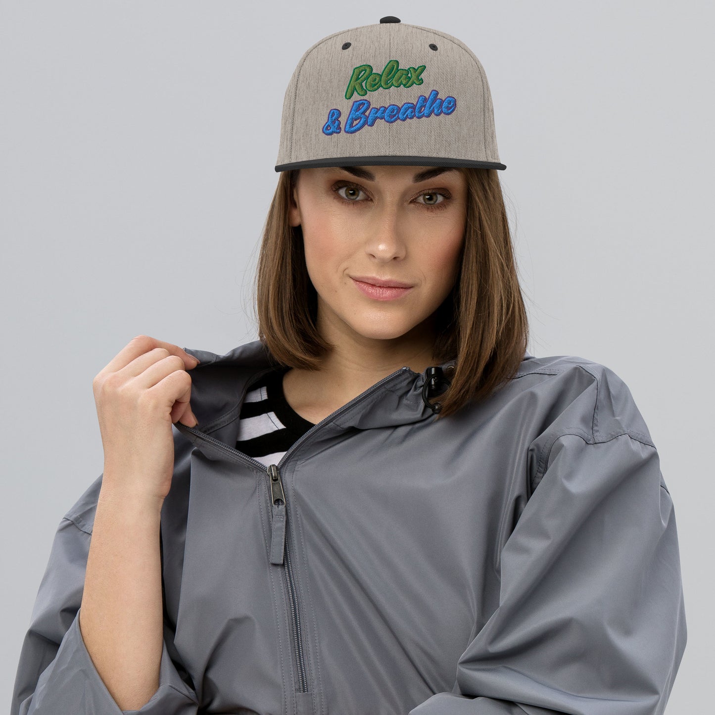 Relax & Breathe - Snapback Hat
