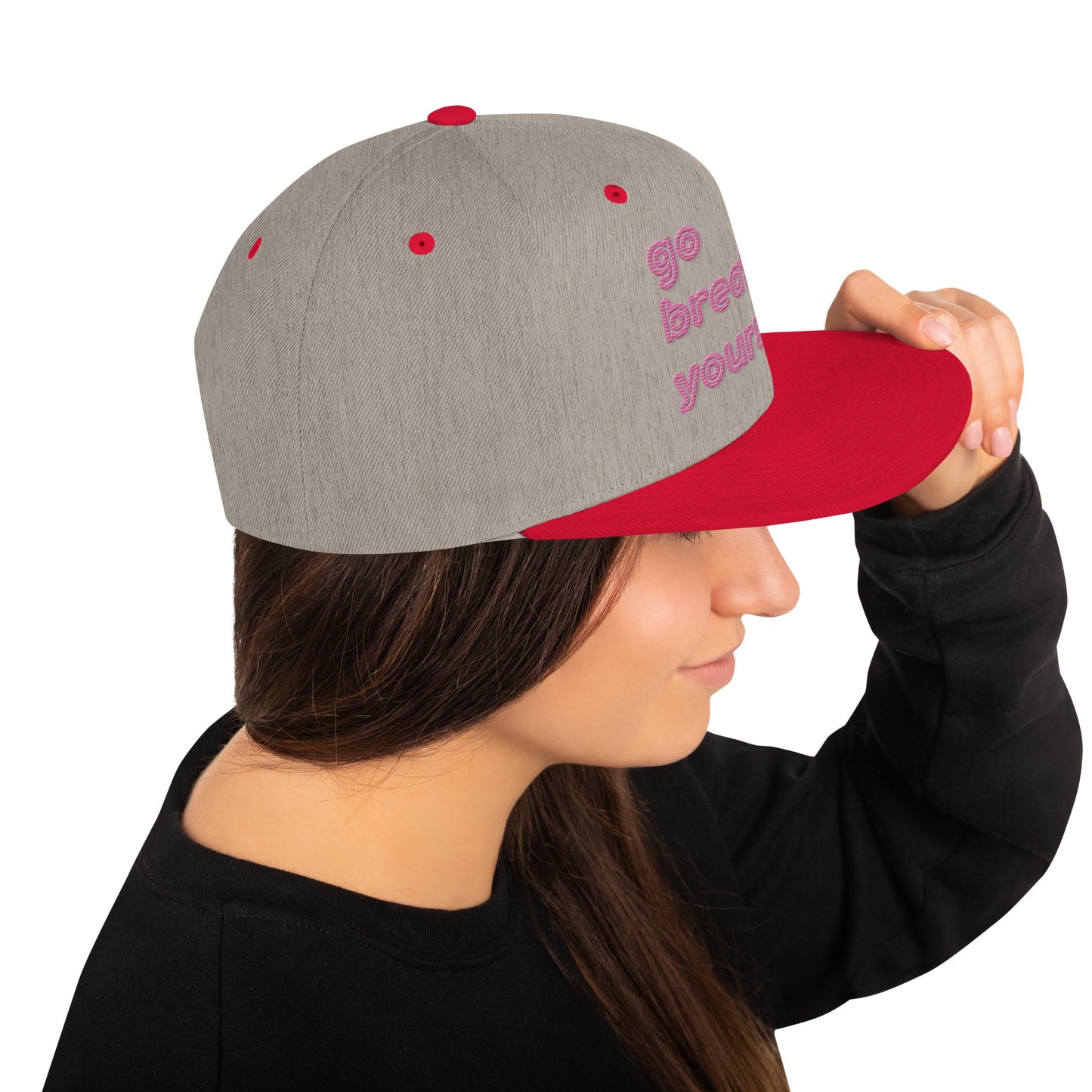 Go breathe yourself - Snapback Hat