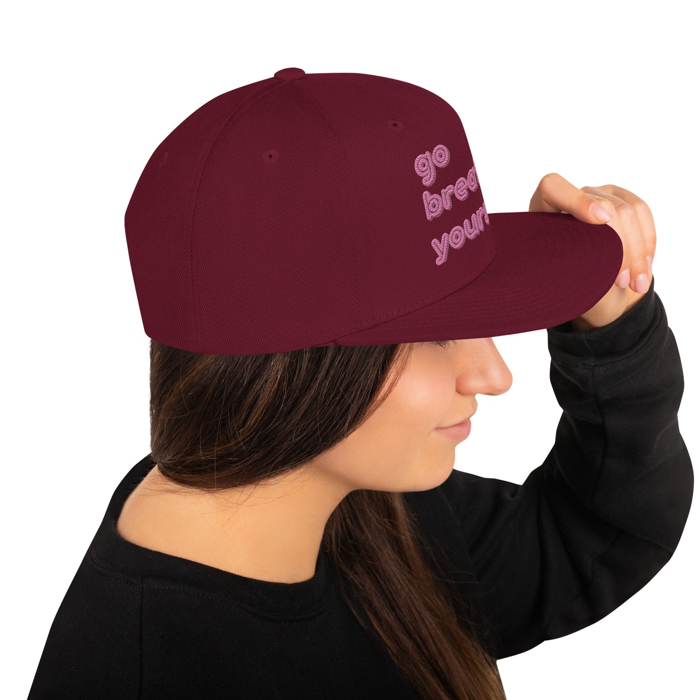 Go breathe yourself - Snapback Hat