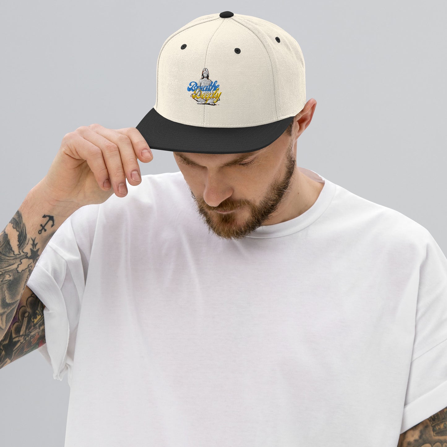 Breathe Deeply - Snapback Hat