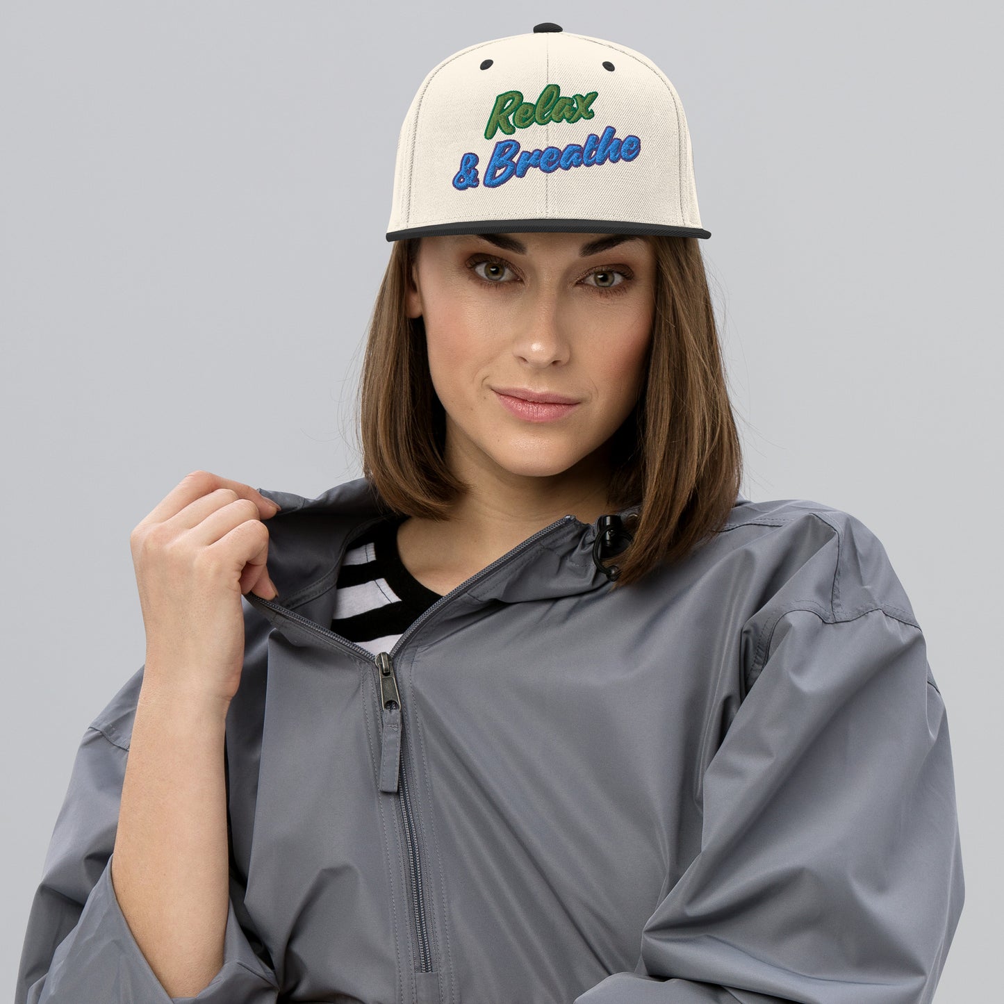 Relax & Breathe - Snapback Hat