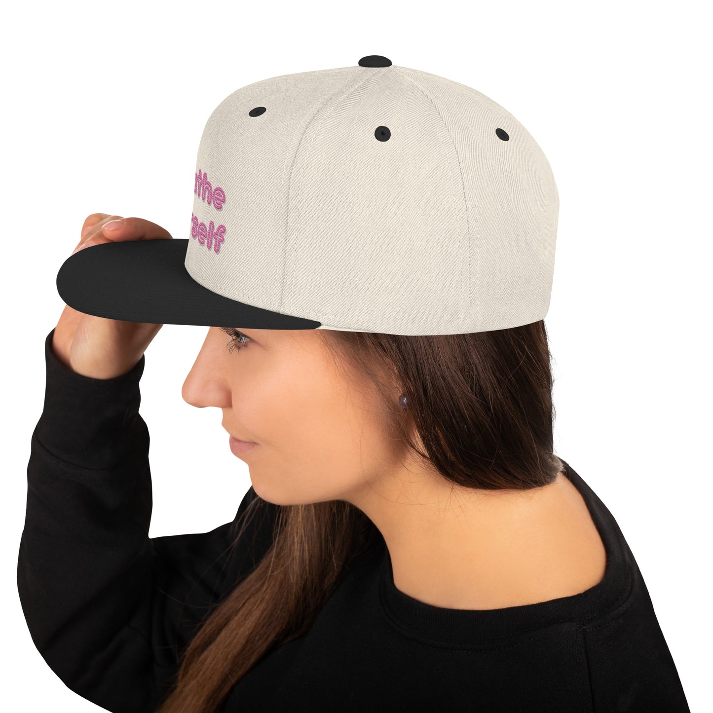 Go breathe yourself - Snapback Hat