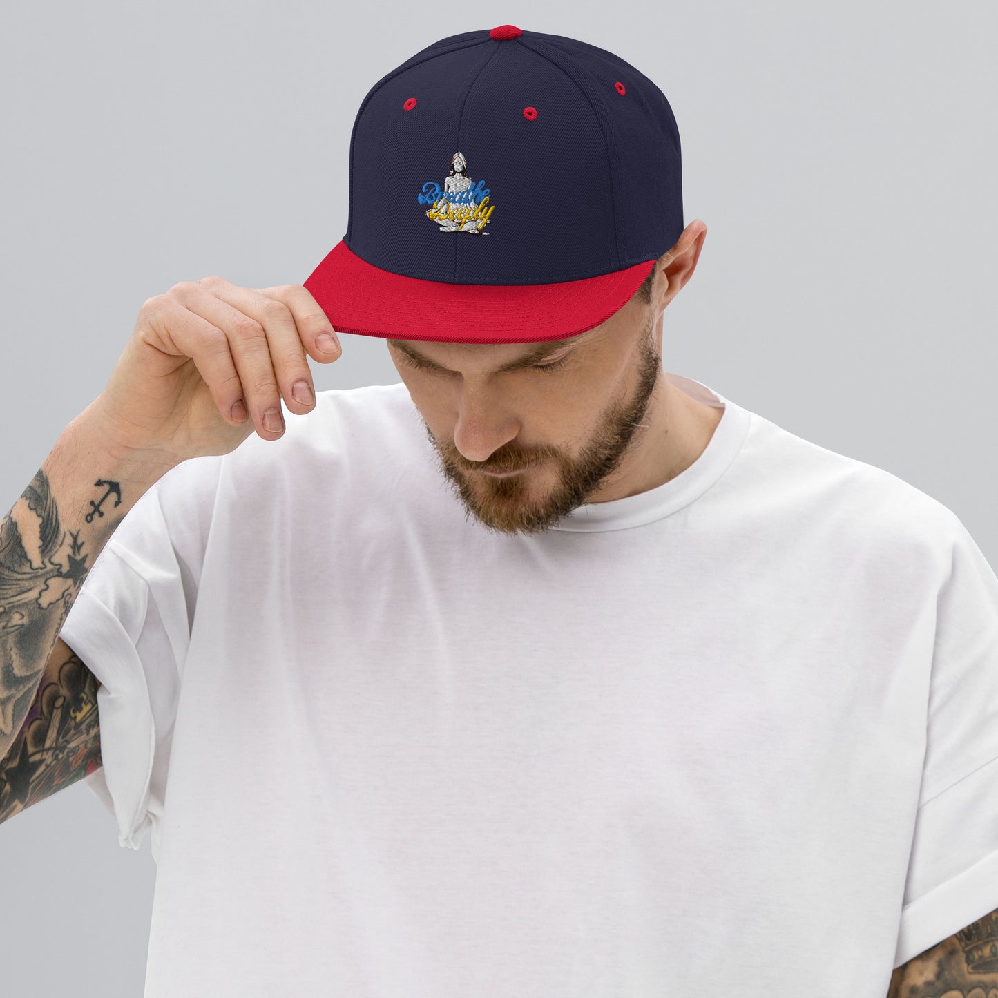 Breathe Deeply - Snapback Hat