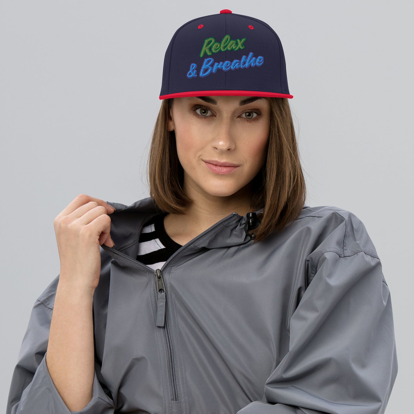 Relax & Breathe - Snapback Hat