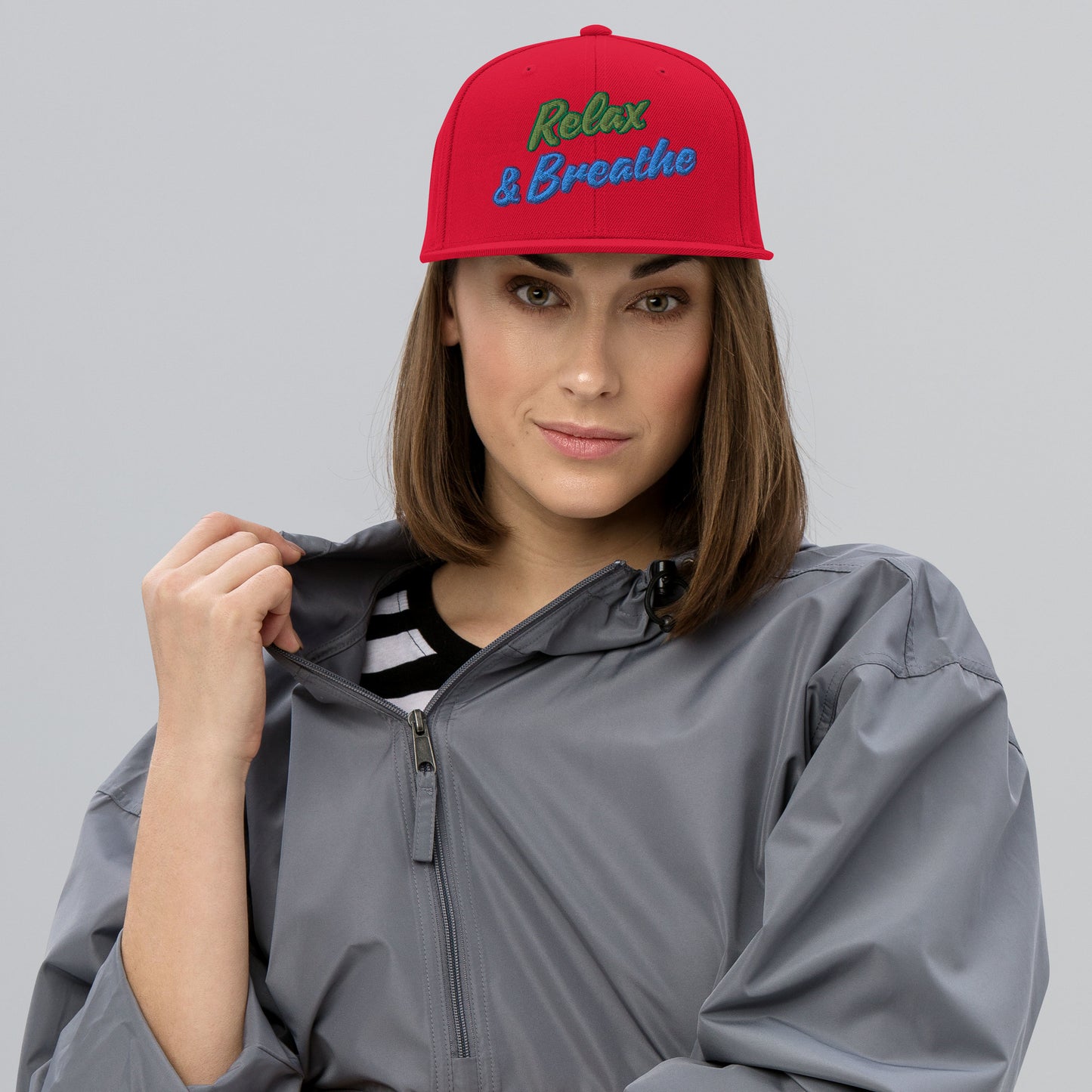 Relax & Breathe - Snapback Hat