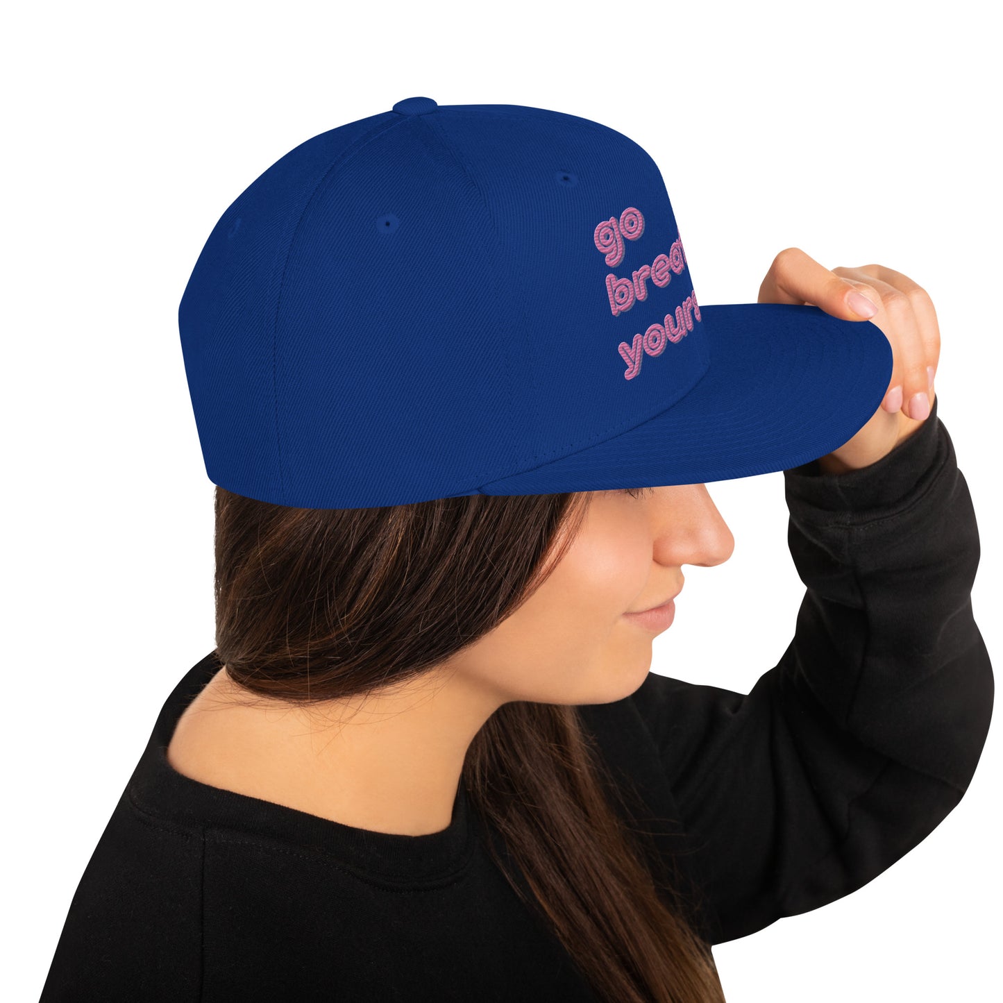 Go breathe yourself - Snapback Hat