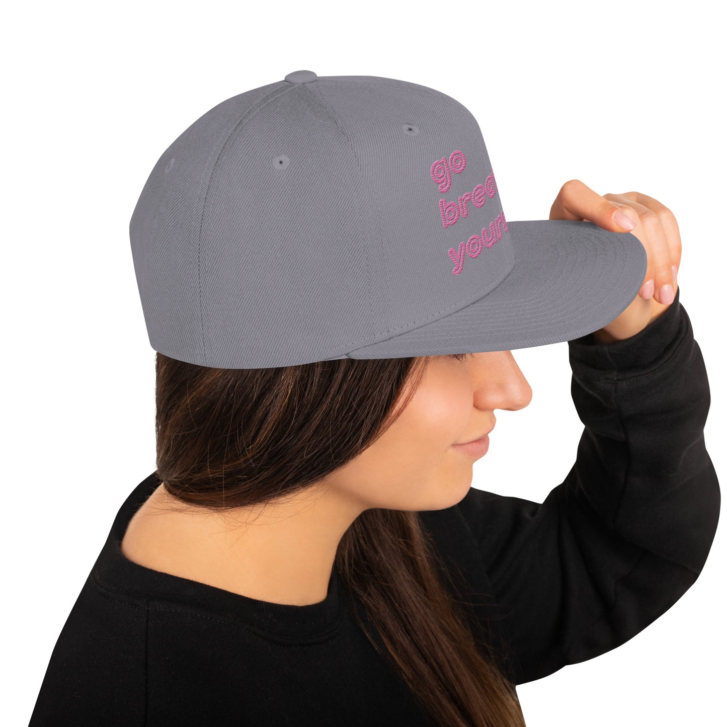 Go breathe yourself - Snapback Hat