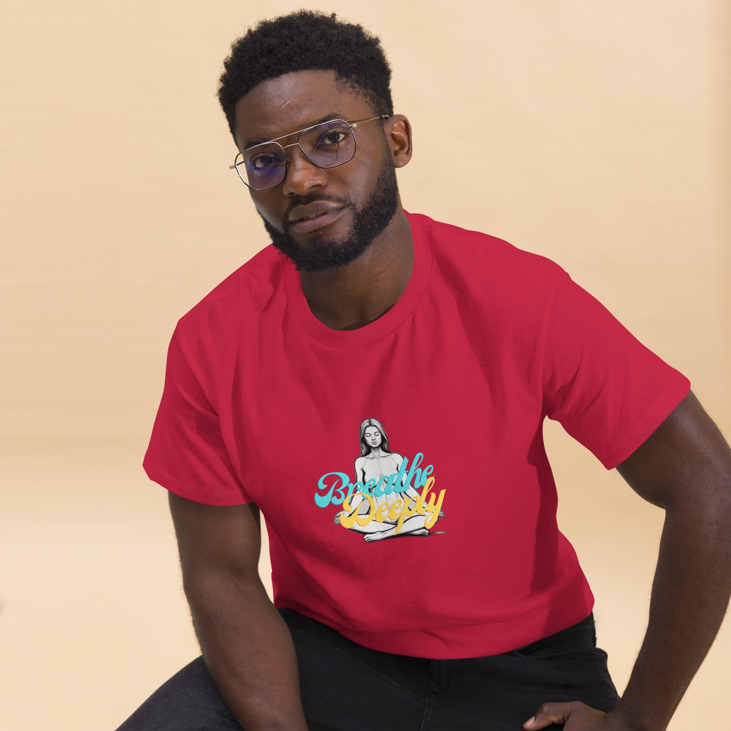 Breathe Deeply - Unisex classic tee