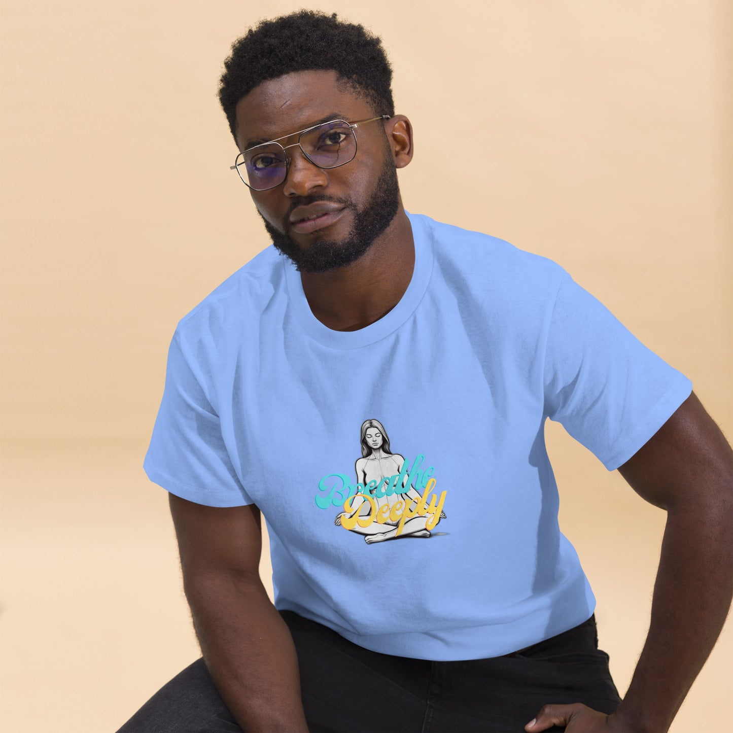 Breathe Deeply - Unisex classic tee