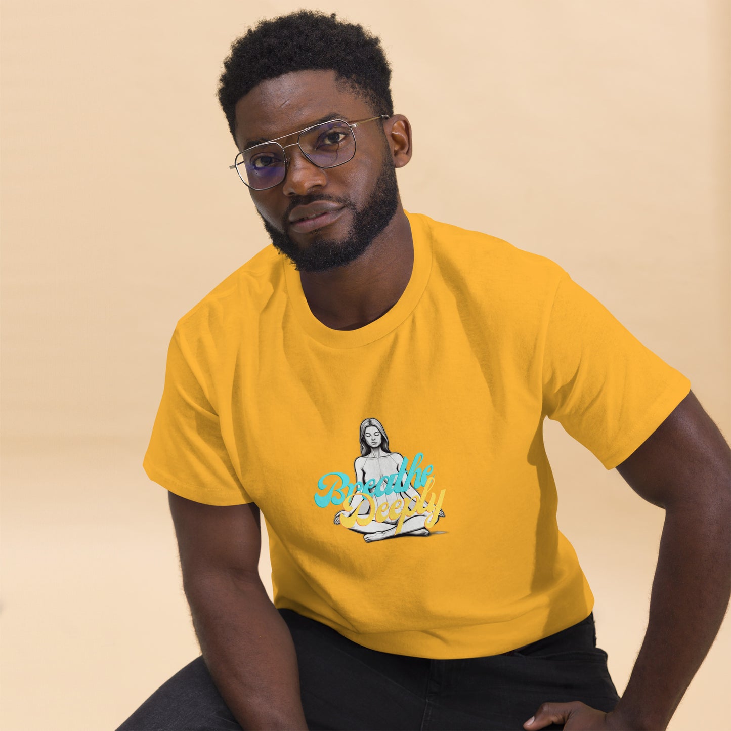 Breathe Deeply - Unisex classic tee