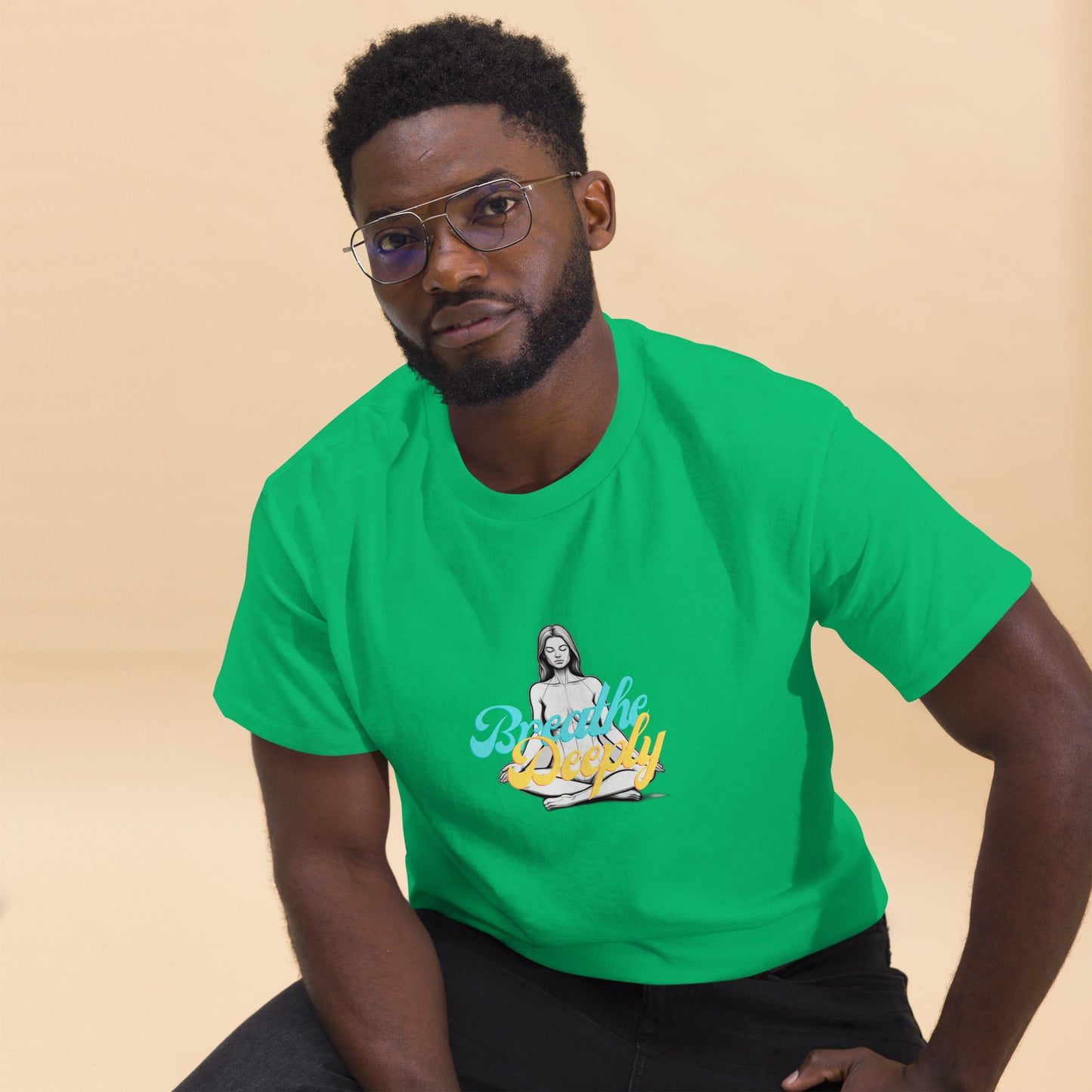 Breathe Deeply - Unisex classic tee