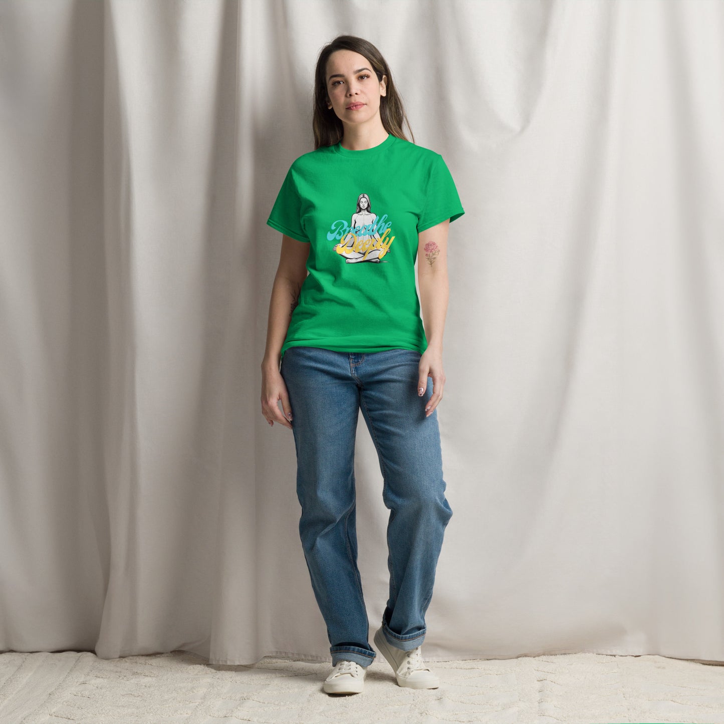 Breathe Deeply - Unisex classic tee