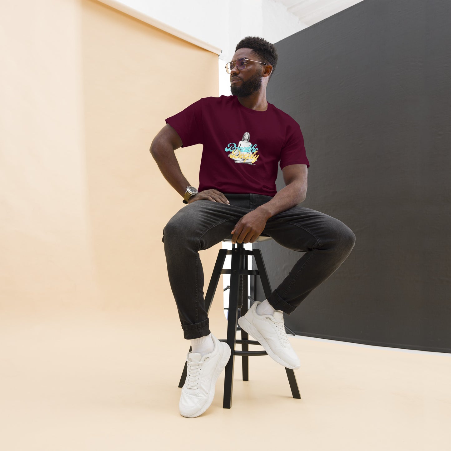 Breathe Deeply - Unisex classic tee
