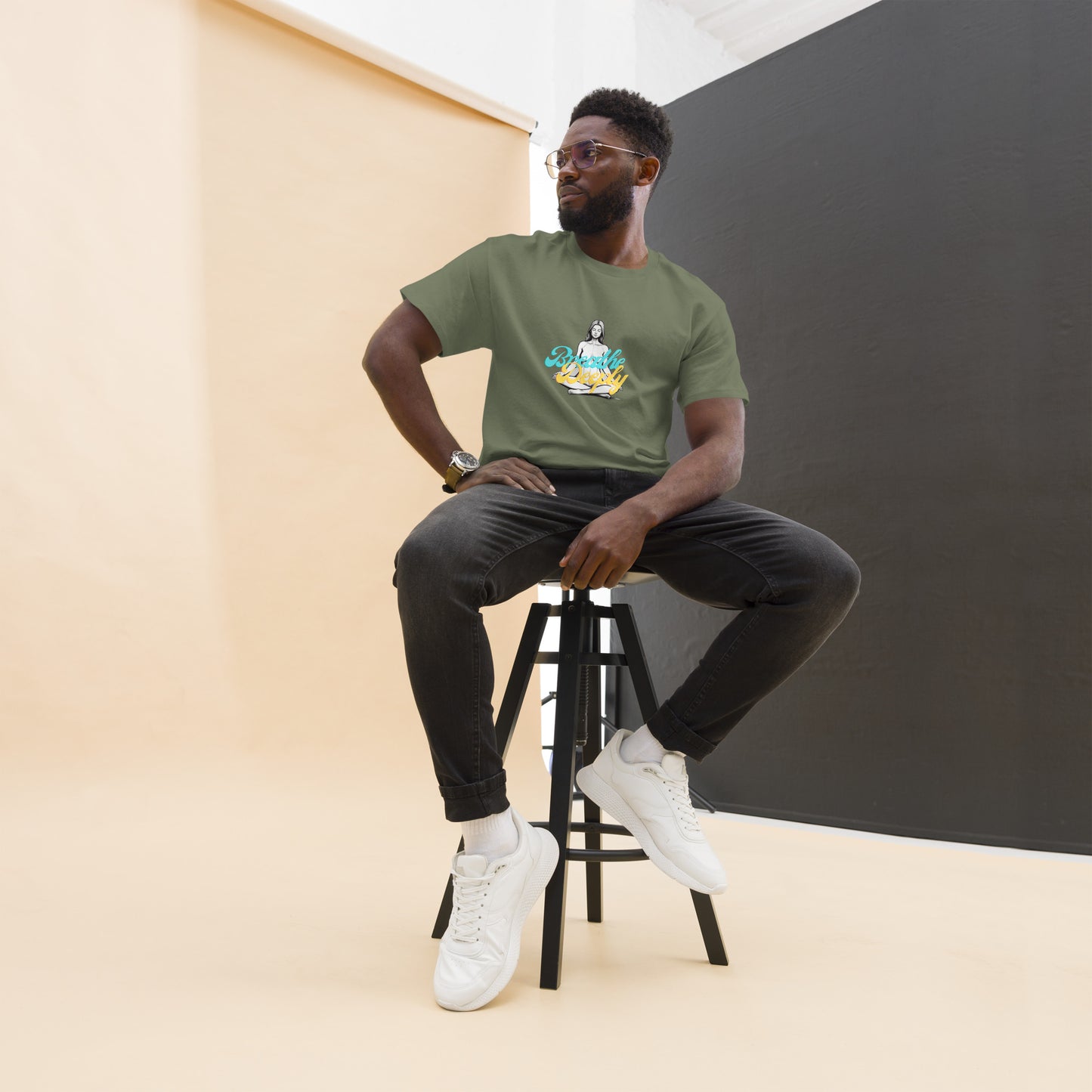 Breathe Deeply - Unisex classic tee