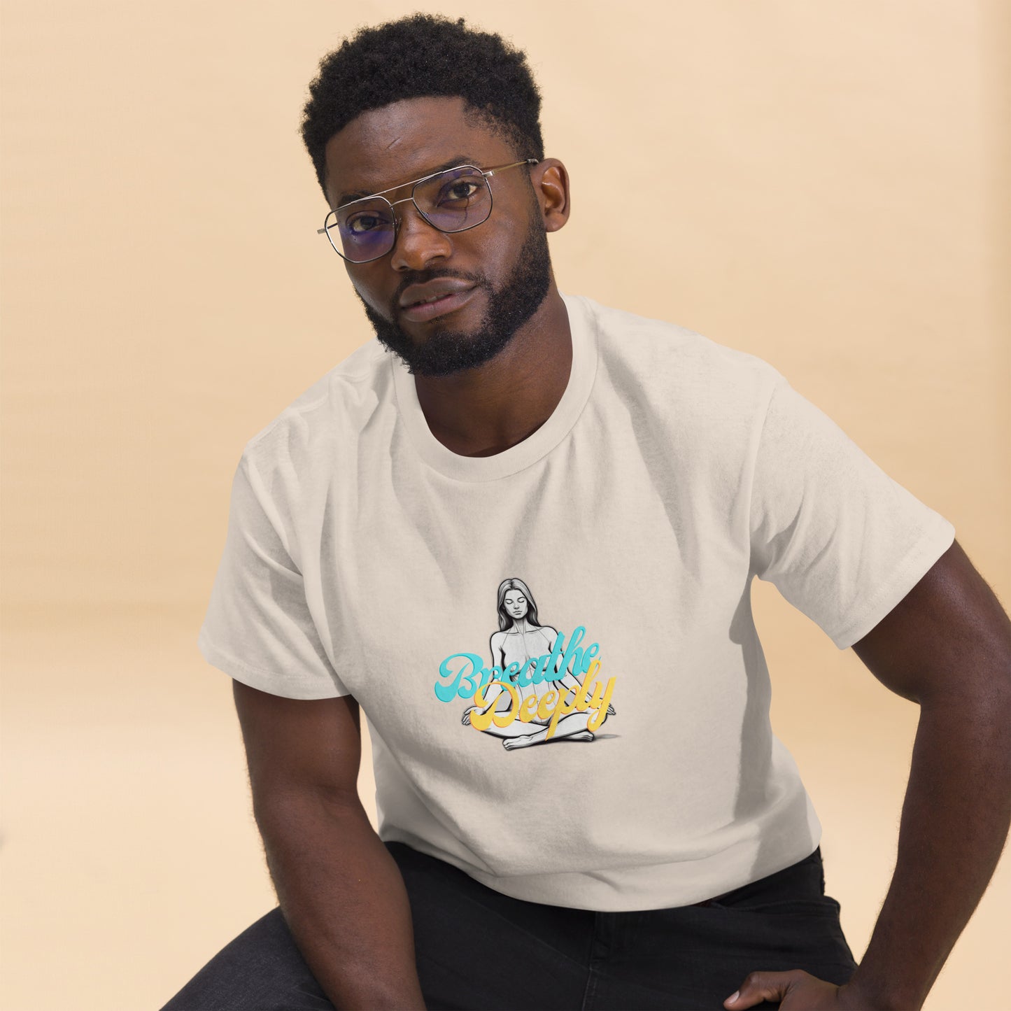 Breathe Deeply - Unisex classic tee