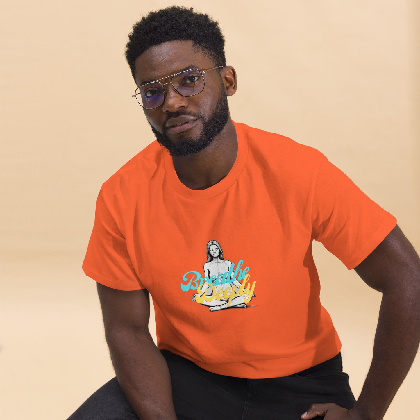 Breathe Deeply - Unisex classic tee