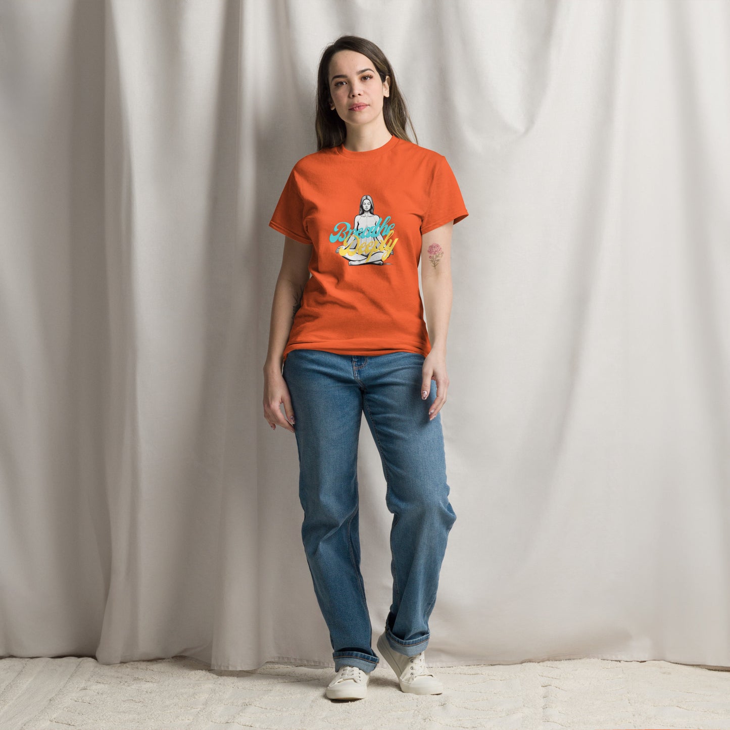 Breathe Deeply - Unisex classic tee