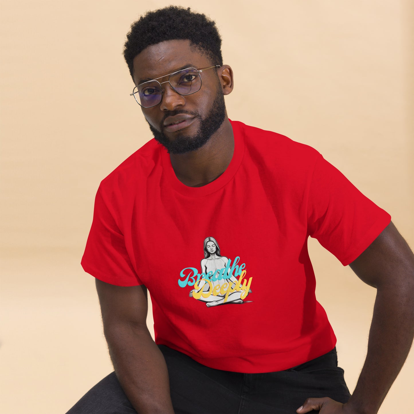 Breathe Deeply - Unisex classic tee