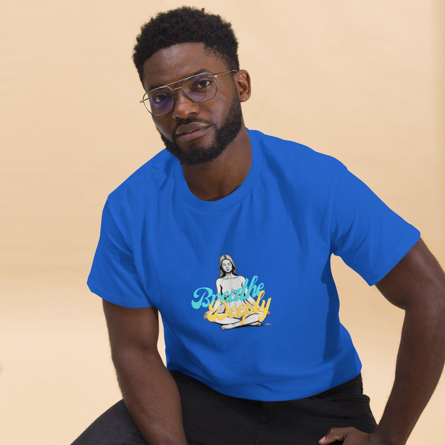 Breathe Deeply - Unisex classic tee